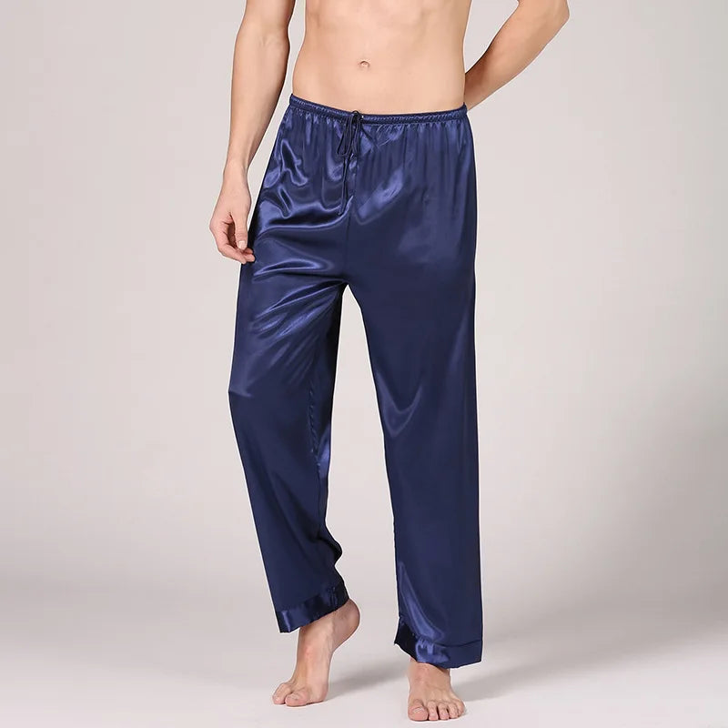 Bas De Pyjama Homme En Soie