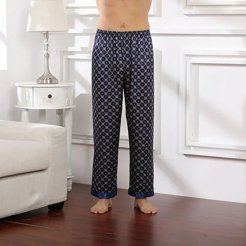 Bas De Pyjama Short Homme Soie Fantaisie — vue 11