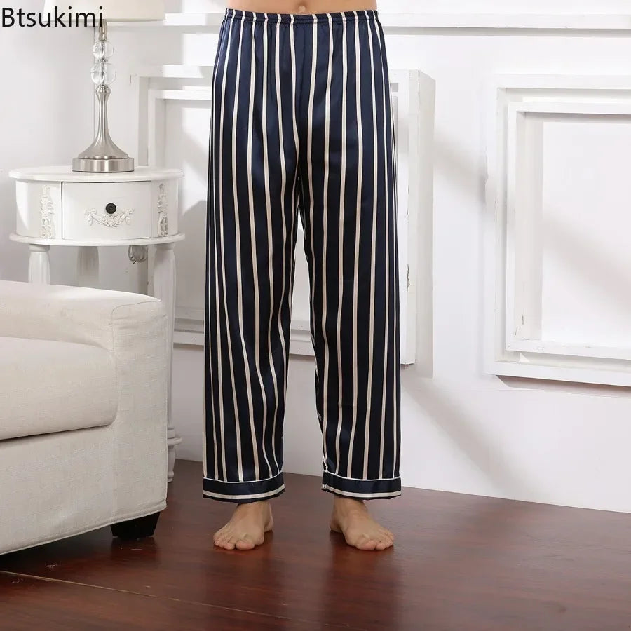 Bas De Pyjama Short Homme Soie Fantaisie — vue 6