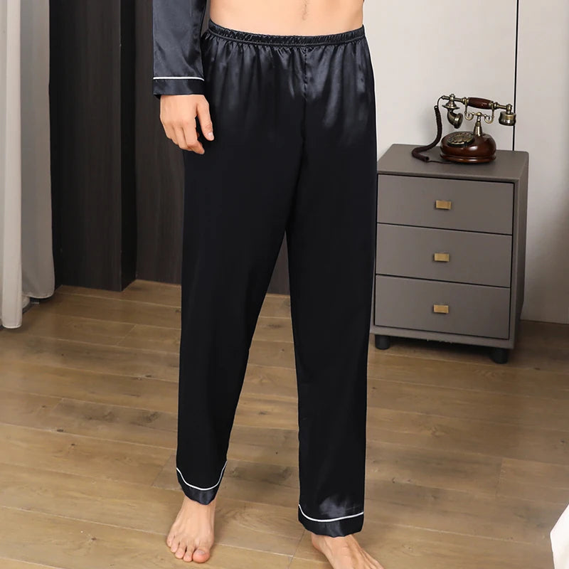 Bas De Pyjama Soie Homme