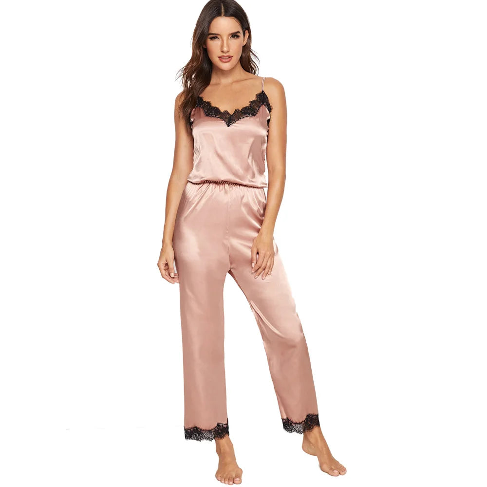 Combinaison Pyjama Soie