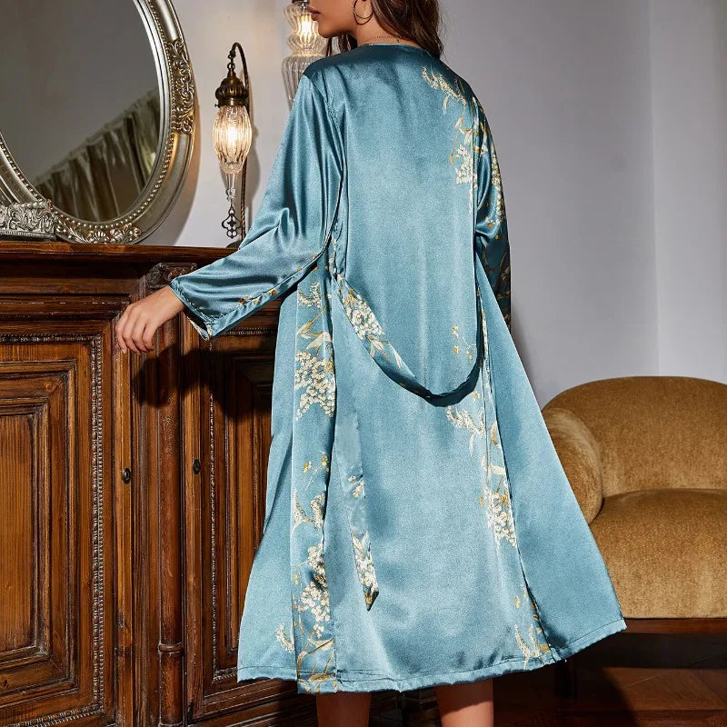 Combinaison Style Pyjamas Soie — vue 2