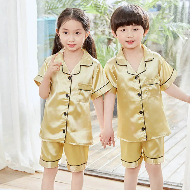 Pyjama En Soie Enfant — vue 2