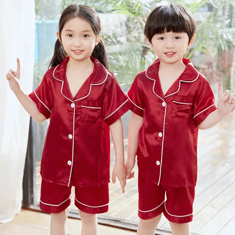 Pyjama En Soie Enfant — vue 3