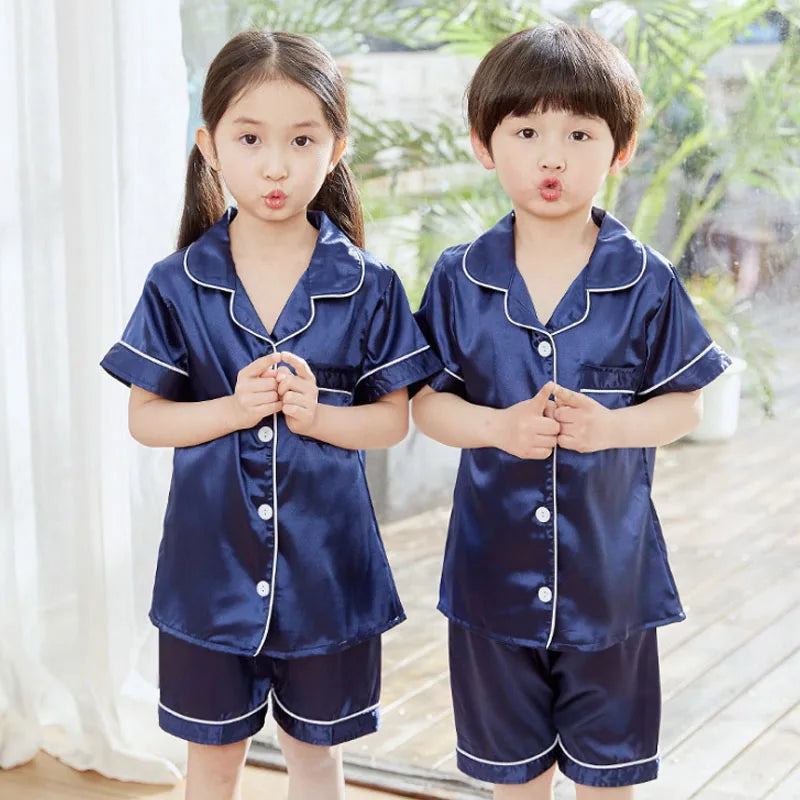 Pyjama En Soie Enfant — vue 4