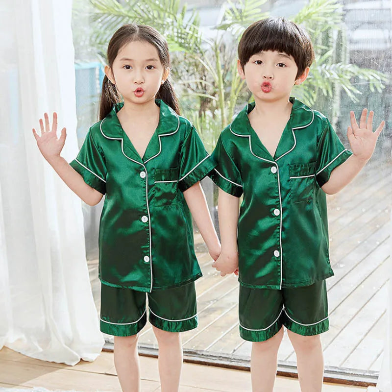 Pyjama En Soie Enfant — vue 6