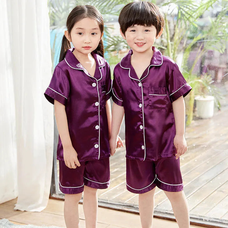 Pyjama En Soie Enfant