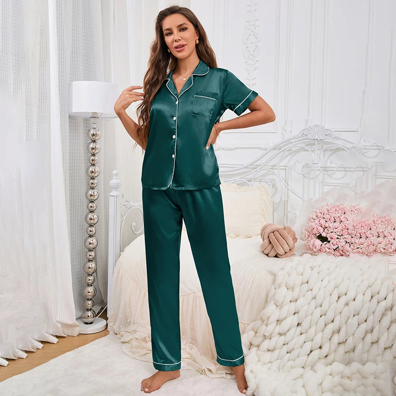 Pyjama Satin De Soie — vue 2