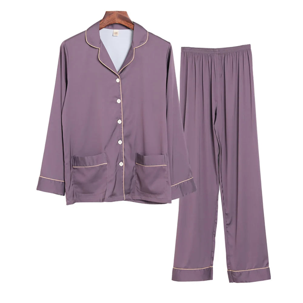 Pyjama Soie Homme Luxe — vue 4