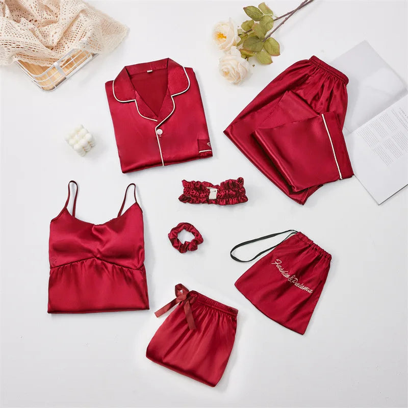 Set De Pyjama En Soie — vue 10