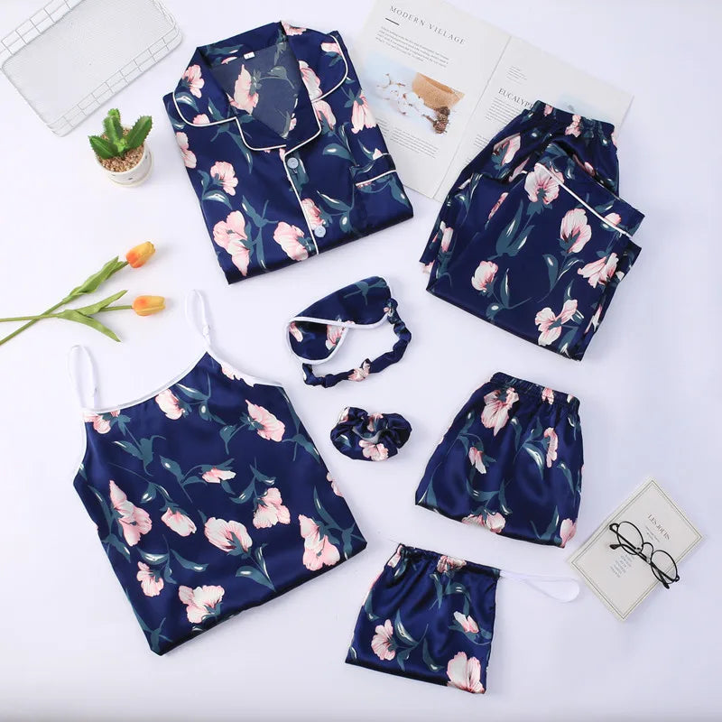 Set De Pyjama En Soie — vue 12