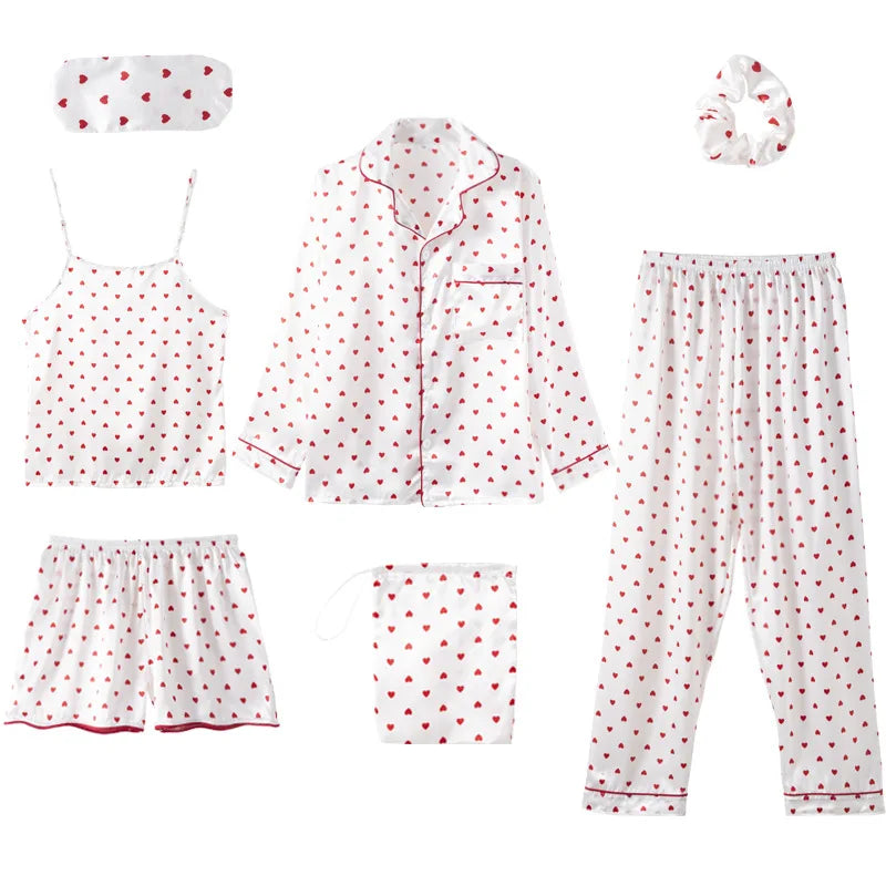 Set De Pyjama En Soie — vue 13