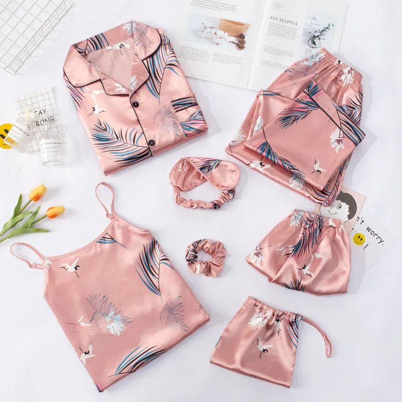 Set De Pyjama En Soie — vue 15