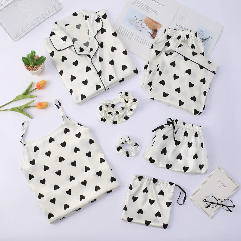 Set De Pyjama En Soie — vue 4