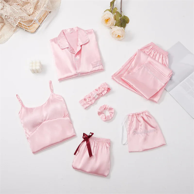 Set De Pyjama En Soie — vue 5