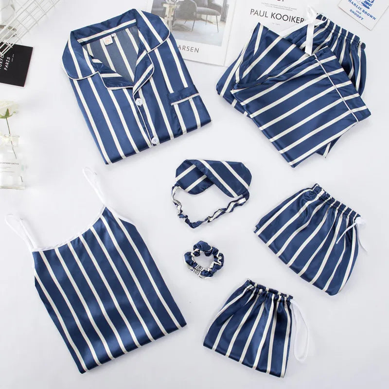 Set De Pyjama En Soie — vue 8