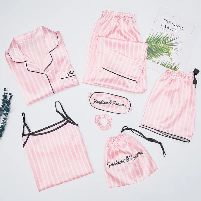 Set De Pyjama En Soie